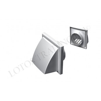 End grille 190x190  ф125  Kitchen sinks and vent hoods