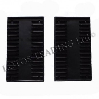 Horizontal CD rack Office table legs and accessories