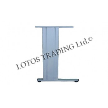 Комплект офис крака с заварена планка - мат хром 25. Офис крака и аксесоари за бюро