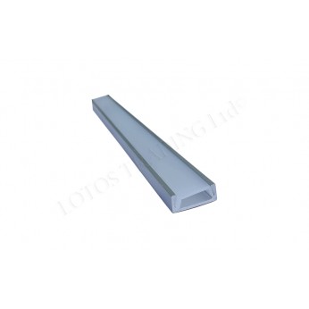 Aluminium shallow LED light profile