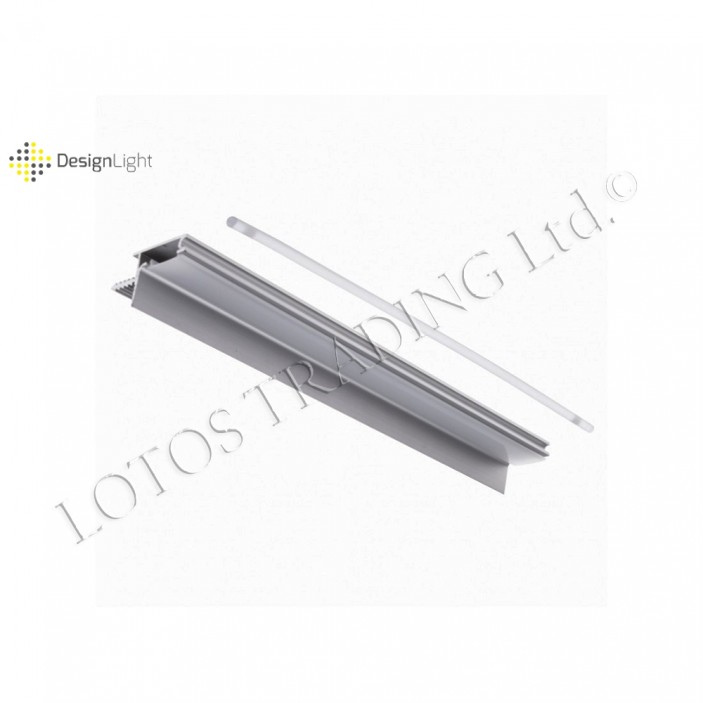 SKYLINE aluminum profile with nut for LED strip and 18 mm plate 31L.270.02 - Furniture LED lighting SKYLINE aluminum profile with nut for LED strip and 18 mm plate Furniture LED lighting