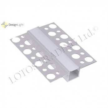 Aluminum profile for LED strip DEOLINE P - Flat surface Furniture LED lighting