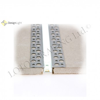 Aluminum profile for LED strip DEOLINE P - Flat surface Furniture LED lighting