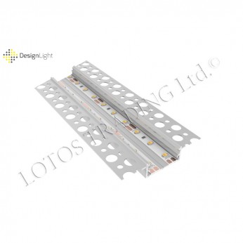Aluminum profile for LED strip DEOLINE XL - straight profile Furniture LED lighting