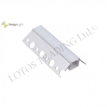 Aluminum profile for LED strip DEOLINE Z - exterior angle Furniture LED lighting