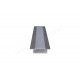 Aluminium embedded LED light profile - shallow Furniture LED lighting