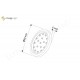 ORBIT surface luminaire LED 1,5W 30K Furniture LED lighting