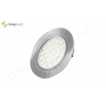 OVAL recessed LED luminaire 2W Furniture LED lighting