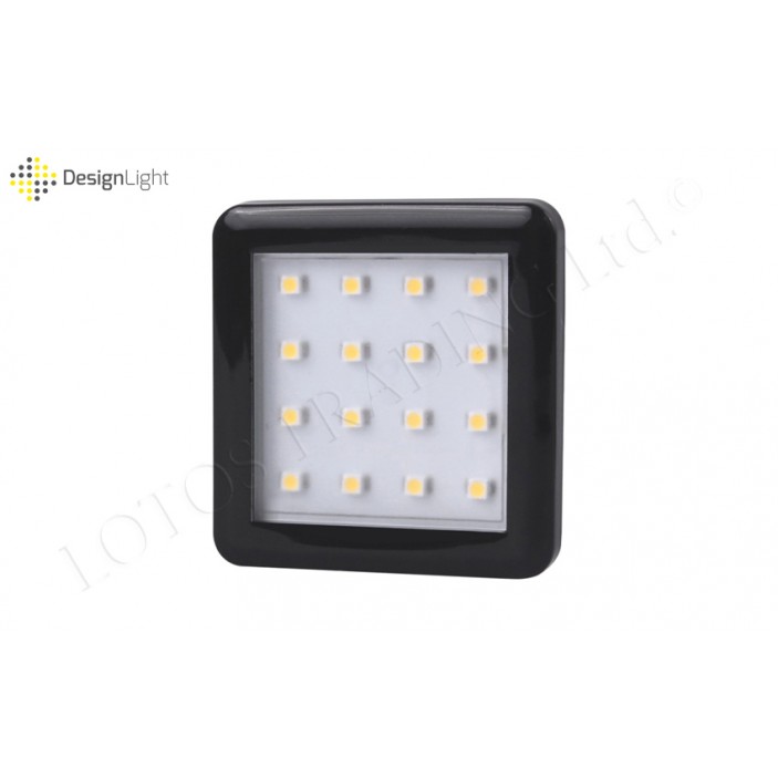 LED лампа SQUARE 2 - 1,5W - 16 диода 31L.301.01-03 - Осветителни тела за мебели LED лампа SQUARE 2 - 1,5W - 16 диода Осветителни тела за мебели