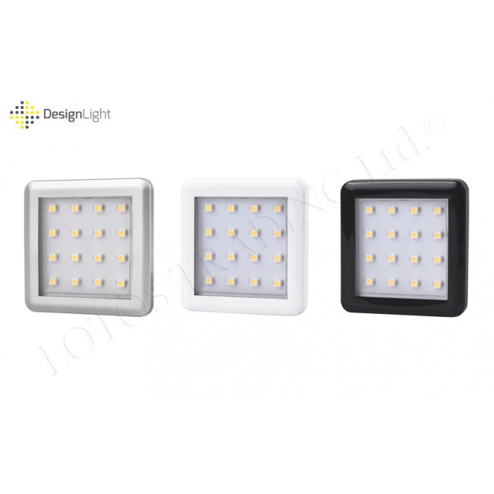 LED лампа SQUARE 2 - 1,5W - 16 диода 31L.301.01-03 - Осветителни тела за мебели LED лампа SQUARE 2 - 1,5W - 16 диода Осветителни тела за мебели