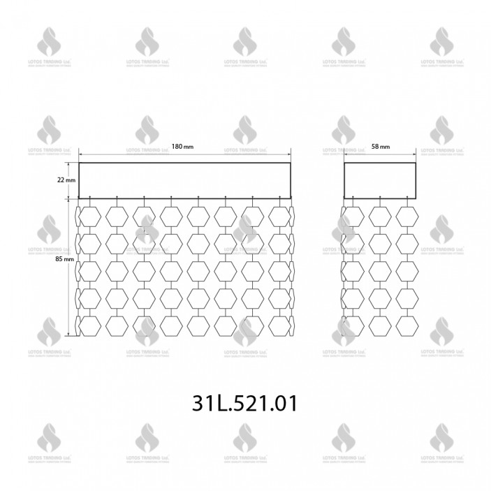 LED lamp for bedside table Furniture LED lighting
