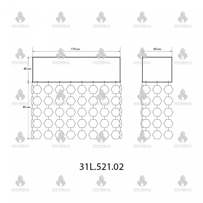 LED lamp for bedside table Furniture LED lighting