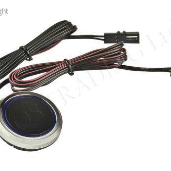 Button switch with dimmer W02 Ø41mm Furniture LED lighting