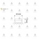 Aluminum profile 7x14 LINE MINI 31L.252.01-05 - Furniture LED lighting Aluminum profile 7x14 LINE MINI Furniture LED lighting
