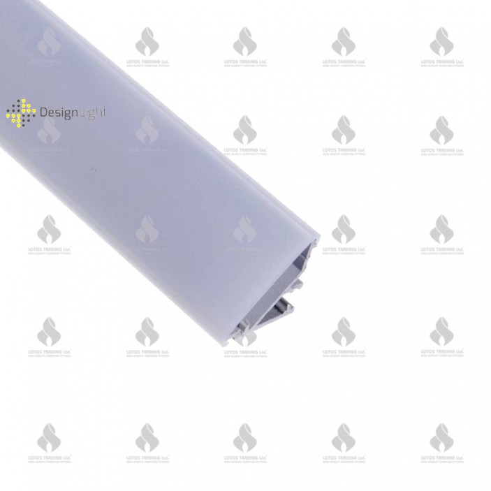Алуминиев профил за LED лента с наклон CORNERLINE 31L.256.01 - Осветителни тела за мебели Алуминиев профил за LED лента с наклон CORNERLINE Осветителни тела за мебели