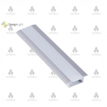 Aluminum buil-in profile INLINE MINI XL, aluminum Furniture LED lighting
