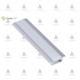 Aluminum buil-in profile INLINE MINI XL, aluminum 31L.260.01 - Furniture LED lighting Aluminum buil-in profile INLINE MINI XL, aluminum Furniture LED lighting