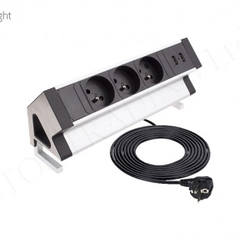 Worktop power socket Furniture LED lighting