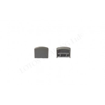 Тапа LP-9 LUX за прав aлуминиев профил за LED лента