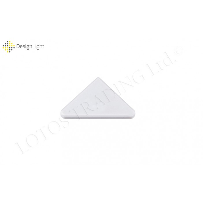End for Aluminum CORNER LINE profile 31L.256.02 - Furniture LED lighting End for Aluminum CORNER LINE profile Furniture LED lighting