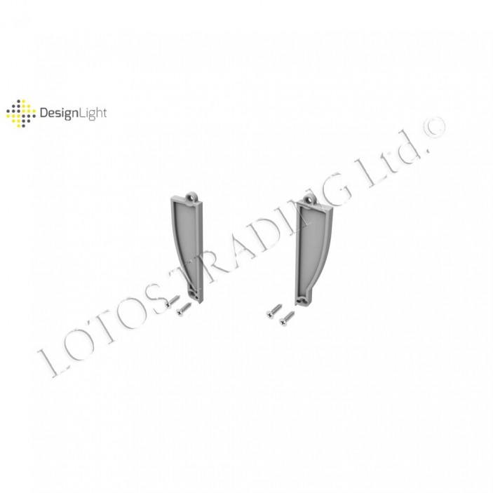 Plug for Aluminum profile DEOLINE J 31L.290.10 - Furniture LED lighting Plug for Aluminum profile DEOLINE J Furniture LED lighting