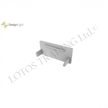 Plug for Aluminum profile DEOLINE XL - straight Furniture LED lighting