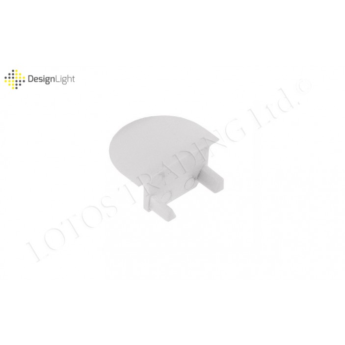 End cap for ZENOLINE profile Furniture LED lighting