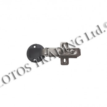 IVENTO K-19 Soft-close clip-on glass hinge full overlay Hinges