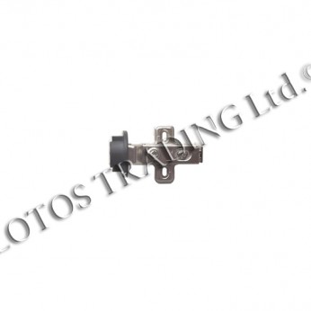 IVENTO K-19 Soft-close clip-on glass hinge half overlay Hinges