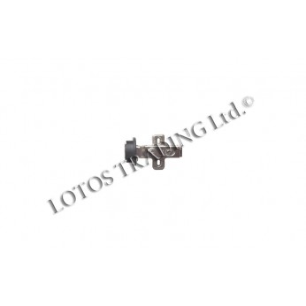 IVENTO K-19 Soft-close clip-on glass hinge half overlay IVENTO K-19 Soft-close clip-on glass hinge half overlay