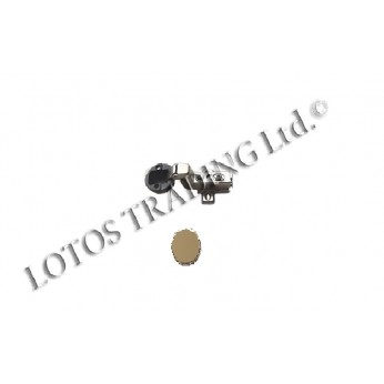 IVENTO K-19 Soft-close clip-on glass hinge inset Hinges