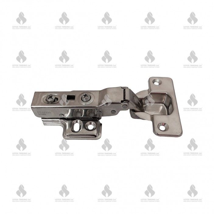 Clip on SS soft closing hinge Half overlay Hinges