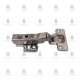 Clip on SS soft closing hinge Half overlay Hinges