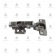 IVENTO K Hinge Low arm 9.5mm. cup with shock absorber and clip Hinges