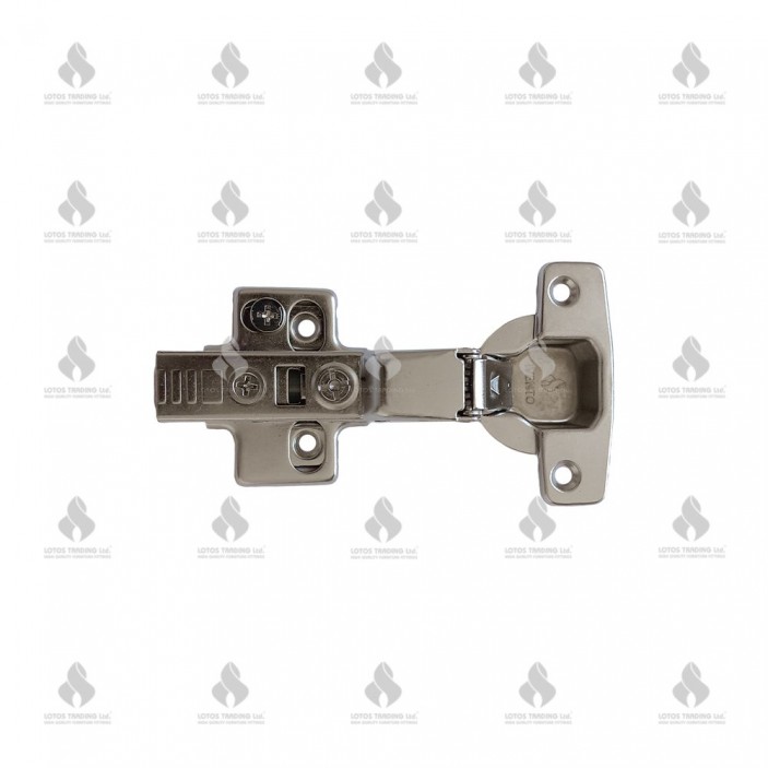 IVENTO LUX K Soft-close clip-on 3D hinge half overlay Hinges