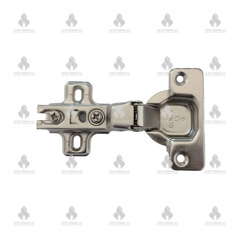 IVENTO B-04 Push-open hinge with spring half overlay 05L.023.02 - Hinges IVENTO B-04 Push-open hinge with spring half overlay Hinges