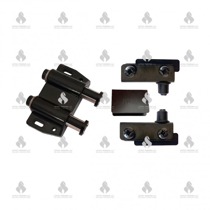 U-type set for 2 glass doors 05L.541.12 - Hinges U-type set for 2 glass doors Hinges