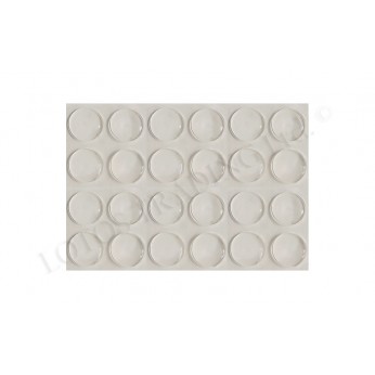 Self-adhesive silicone stopper Hinges