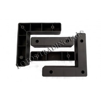 Plastic legs set - black Plastic legs set - black