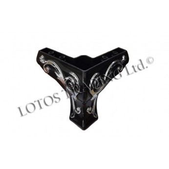 Black leg with motives Plastic base legs