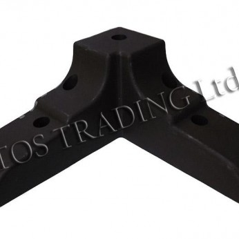 Black leg with motives  Plastic base legs