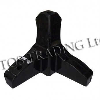 Black leg with motives Plastic base legs