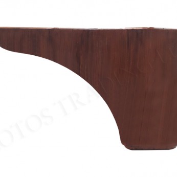 Furniture leg 160x160x100 walnut Plastic base legs