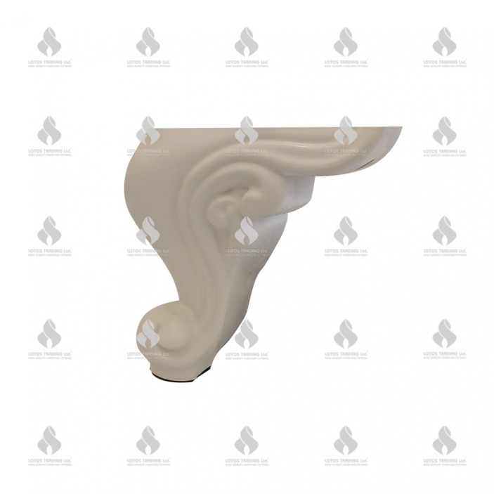 Furniture leg Sultan - cream 12L.122.13 - Plastic base legs Furniture leg Sultan - cream Plastic base legs