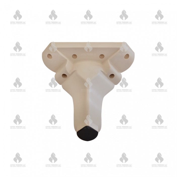 Furniture leg Sultan - cream 12L.122.13 - Plastic base legs Furniture leg Sultan - cream Plastic base legs