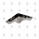 RAPID sofa leg 100mm. Chrome 12L.054.10 - Plastic base legs RAPID sofa leg 100mm. Chrome Plastic base legs