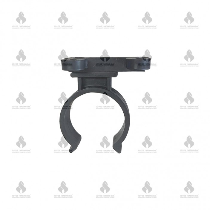 PVC plinth clip for legs black 12L.203.20 - Plastic base legs PVC plinth clip for legs black Plastic base legs