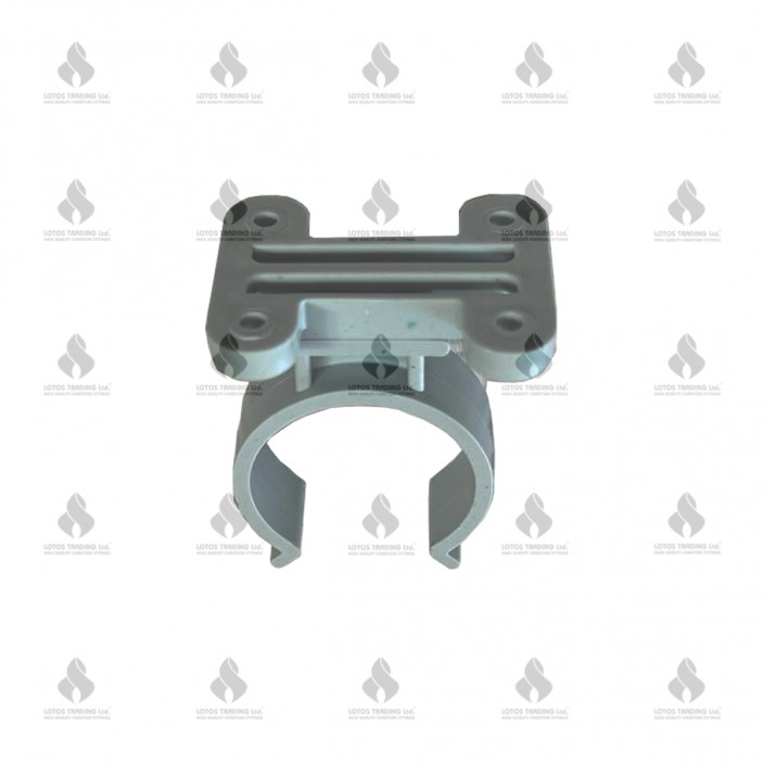 PVC plinth clip for legs gray 12L.203.20с - Plastic base legs PVC plinth clip for legs gray Plastic base legs