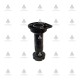 MESAN Adjustable kitchen cabinet leg 90-160 mm, black 12L.200.01 - Plastic base legs MESAN Adjustable kitchen cabinet leg 90-160 mm, black Plastic base legs