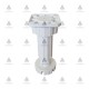 IVENTO PVC Adjustable cabinet legs white 12L.203.10b - Plastic base legs IVENTO PVC Adjustable cabinet legs white Plastic base legs